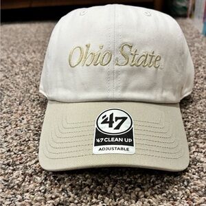 47 Brand Cream and Black Cap